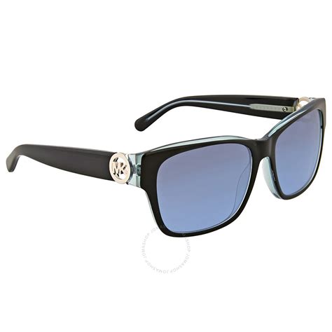 Michael Kors Salzburg Blue Gradient Square Sunglasses